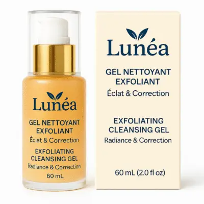 Gel exfoliant nettoyant éclat
